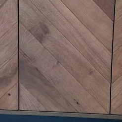 Online Kirklands Home Wood Chevron 4-Door Sideboard Brown