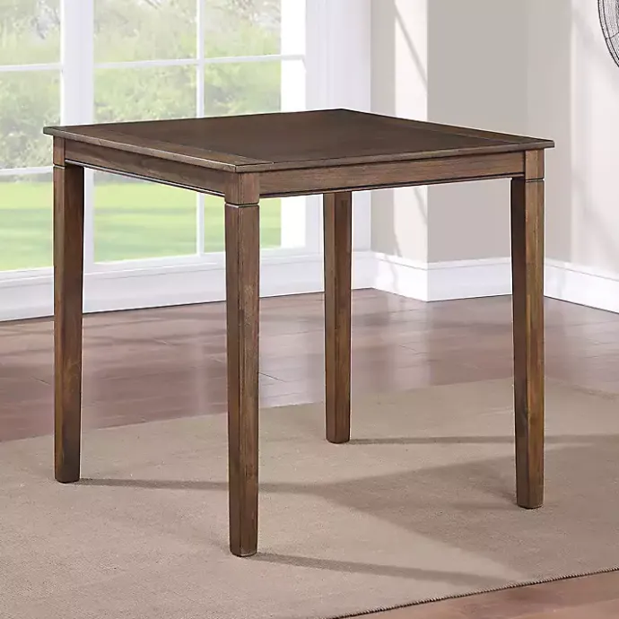 Online Kirklands Home Wood Counter Stool 5-pc. Dining Set Brown