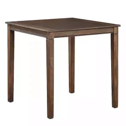 Online Kirklands Home Wood Counter Stool 5-pc. Dining Set Brown