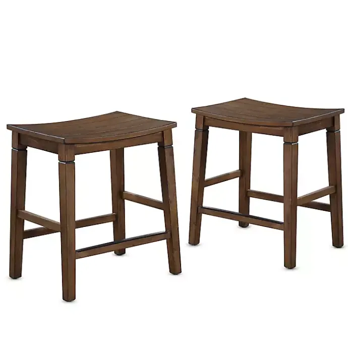 Online Kirklands Home Wood Counter Stool 5-pc. Dining Set Brown