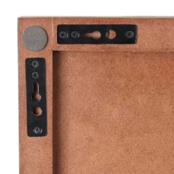 Online Kirklands Home Wood Geometric Block Wall Plaque, 36x12 in. Brown