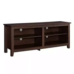 Discount Kirklands Home Wood TV Stand, 58 in. Brown