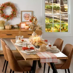 Best Kirklands Home Wyatt Faux Leather Dining Chairs, Set of 2 Brown