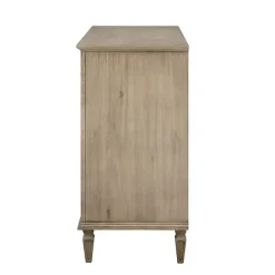 Kirklands Home Brushed Birch 4-Drawer Wooden Dresser Tan