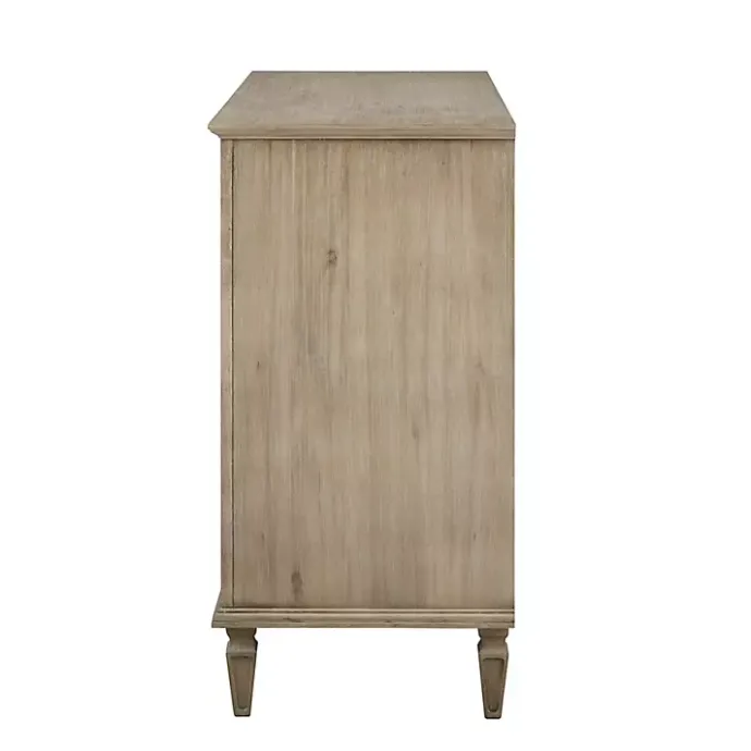 Kirklands Home Brushed Birch 4-Drawer Wooden Dresser Tan