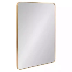 Outlet Kirklands Home Brushed Gold Sada Wall Mirror