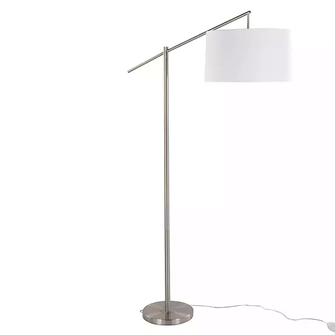 Best Kirklands Home Brushed Nickel Cassie Floor Lamp