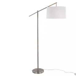 Best Kirklands Home Brushed Nickel Cassie Floor Lamp