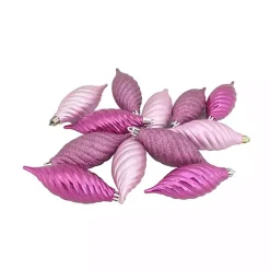 Outlet Kirklands Home Bubblegum Shatterproof Christmas Ornament Set Pink