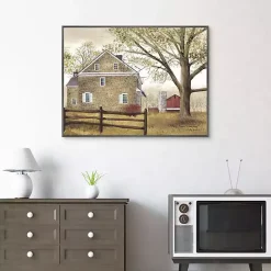 Hot Kirklands Home Bucks County Homestead Framed Canvas Art Print
