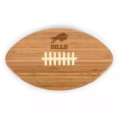 Best Kirklands Home Buffalo Bills Bamboo Football Cutting Board Tan