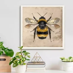 Discount Kirklands Home Bumblebee Anatomy Canvas Art Print