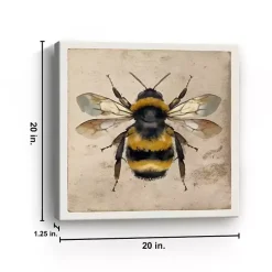Discount Kirklands Home Bumblebee Anatomy Canvas Art Print