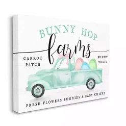 Outlet Kirklands Home Bunny Hop Farm Framed Easter Wall Art