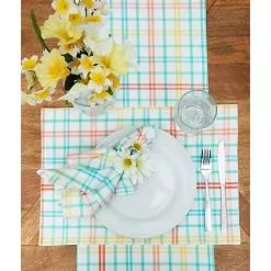 Clearance Kirklands Home Bunny Trail Plaid Napkins, Set of 6