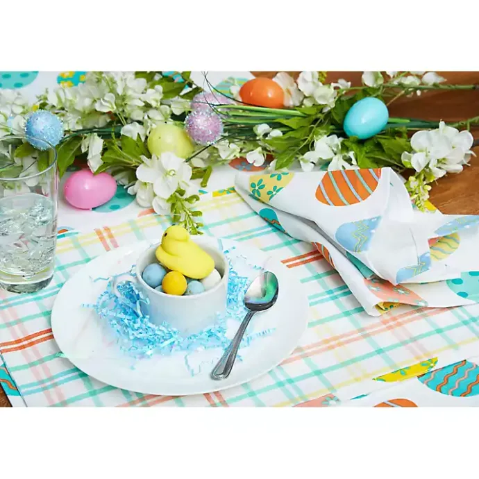 New Kirklands Home Bunny Trail Plaid Placemats, Set of 6