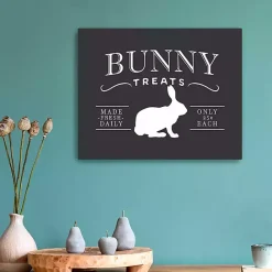 Best Kirklands Home Bunny Treats Easter Canvas Art Print