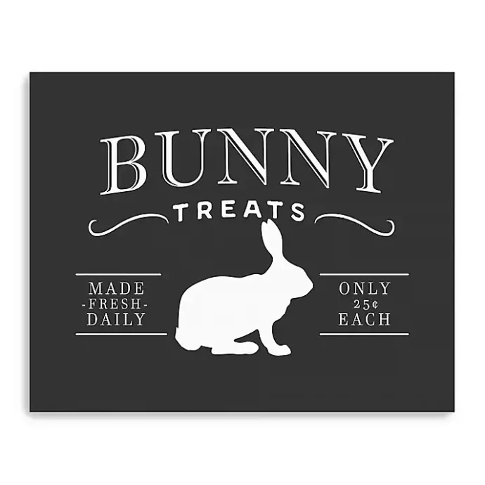 Best Kirklands Home Bunny Treats Easter Canvas Art Print