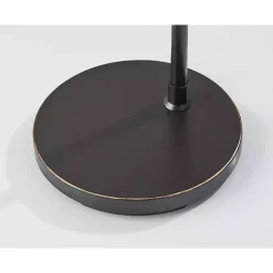 Hot Kirklands Home Burlap Arc Floor Lamp Tan