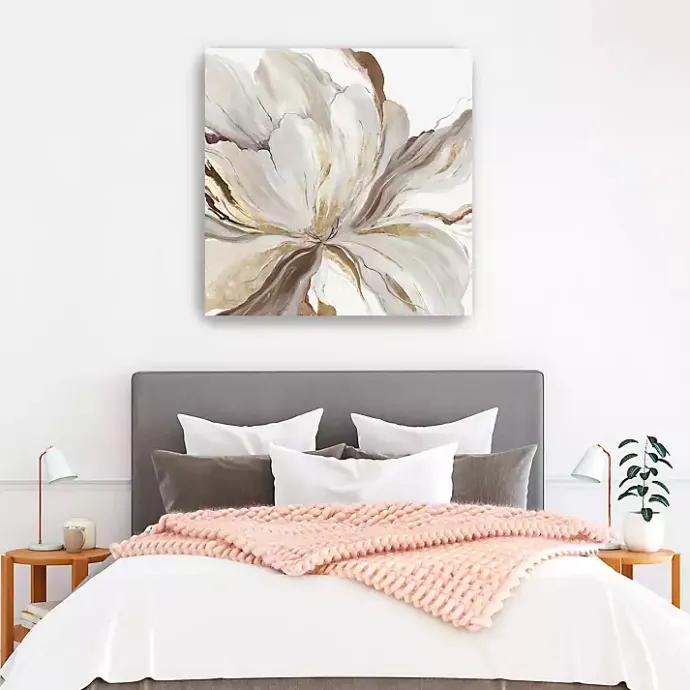 Kirklands Home Butterfly Flower II Canvas Art Print