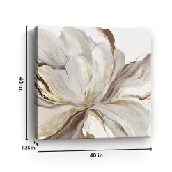 Kirklands Home Butterfly Flower II Canvas Art Print