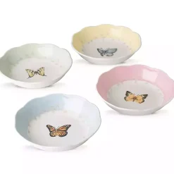 Kirklands Home Butterfly Meadow Fruit Bowls, Set of 4
