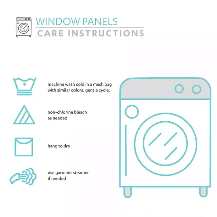 Clearance Kirklands Home Buttons and Stripes Curtain Panel Set, 84 in. Gray