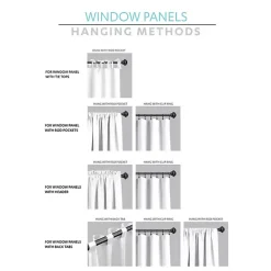 Clearance Kirklands Home Buttons and Stripes Curtain Panel Set, 84 in. Gray