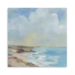 Kirklands Home By the Beach Abstract Canvas Art Print