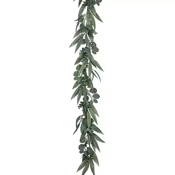 Clearance Kirklands Home Cali Eucalyptus Garland Green