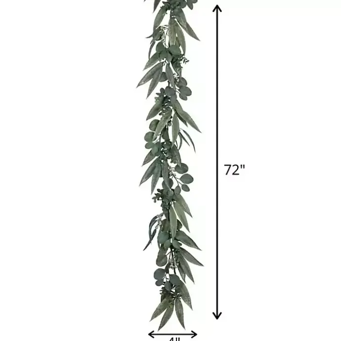 Clearance Kirklands Home Cali Eucalyptus Garland Green
