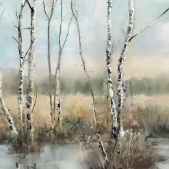 Kirklands Home Calm Reflection Canvas Art Print Blue