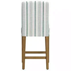 Clearance Kirklands Home Calypso Striped Upholstered Counter Stool
