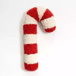 Clearance Kirklands Home Candy Cane Shaped Pillow