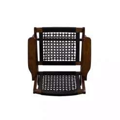 Best Kirklands Home Cappuccino Woven Accent Chair Black