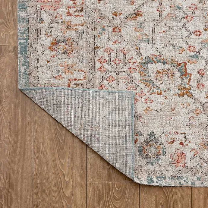 Best Kirklands Home Caramel Botanical Indoor/Outdoor Area Rug, 7x9