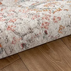 Best Kirklands Home Caramel Botanical Indoor/Outdoor Area Rug, 7x9