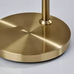 Best Kirklands Home Carmen Smoked Swirled Glass Floor Lamp Gray