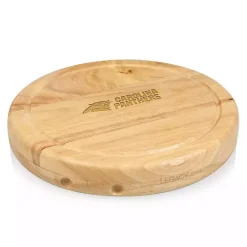 Sale Kirklands Home Carolina Panthers Cheese Board and Tool Set Tan