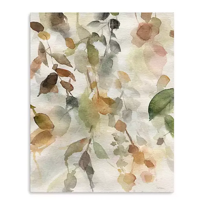 Outlet Kirklands Home Cascading Nature II Canvas Art Print Tan