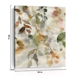 Outlet Kirklands Home Cascading Nature II Canvas Art Print Tan