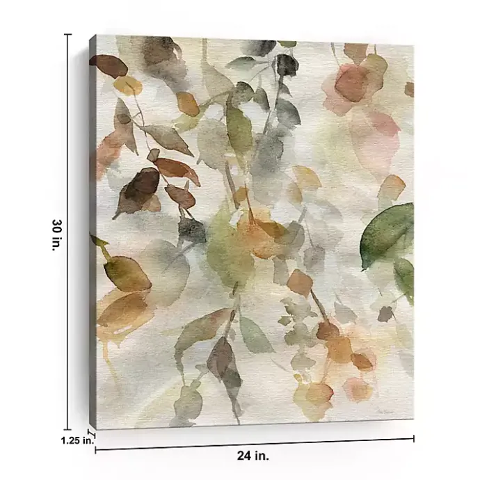 Outlet Kirklands Home Cascading Nature II Canvas Art Print Tan