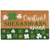 Online Kirklands Home Caution Shenanigans Ahead Doormat