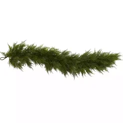 Outlet Kirklands Home Cedar Bough Christmas Garland Green