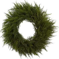 Sale Kirklands Home Cedar Christmas Wreath Green