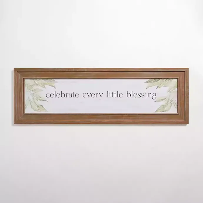 Sale Kirklands Home Celebrate Every Little Blessing Wall Plaque