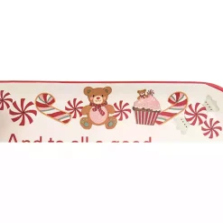 Sale Kirklands Home Ceramic Santa Boots Christmas Serving Tray