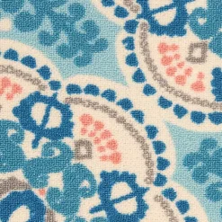 Kirklands Home Cerulean Medallion Outdoor Area Rug, 5x7