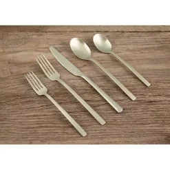 Best Kirklands Home Champagne Glimmer 20-pc. Flatware Set Gold