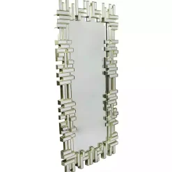 Sale Kirklands Home Champagne Gold Rectangular Modern Wall Mirror